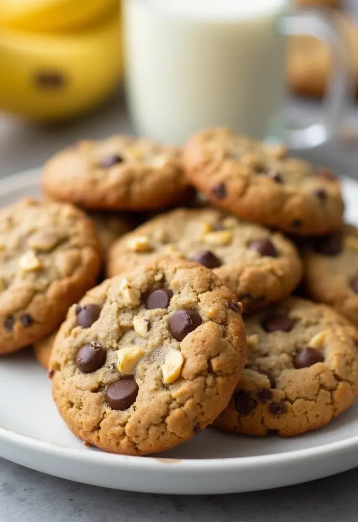 30 Gluten Free Dairy Free Vegan Recipes Packed with Flavor - 4. Banana Oatmeal Cookies