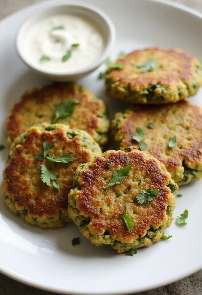 30 Gluten Free Dairy Free Vegan Recipes Packed with Flavor - 6. Spinach & Chickpea Patties
