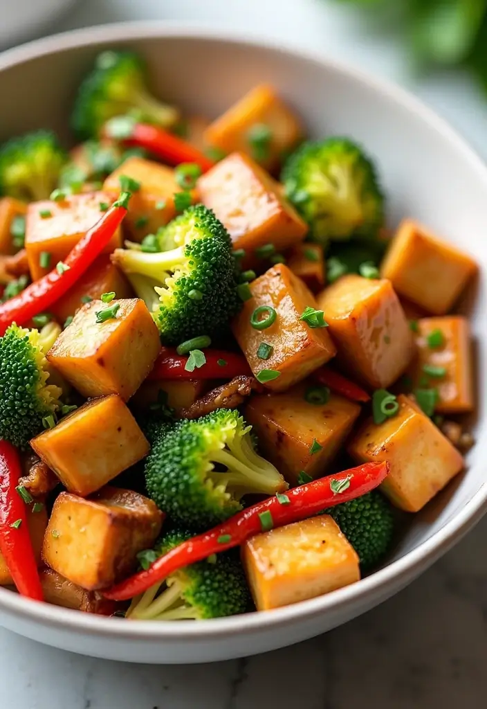 30 Gluten Free Dairy Free Vegan Recipes Packed with Flavor - 8. Veggie Stir-Fry with Tofu