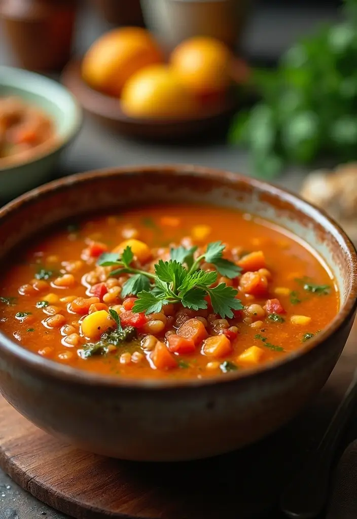 30 Gluten Nut Dairy Free Recipes Perfect for Allergy-Friendly Meals - 12. Lentil and Vegetable Soup