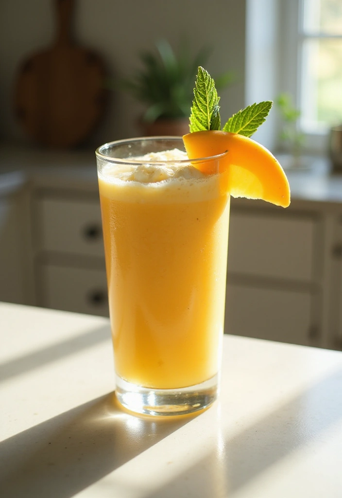 30 Gluten Nut Dairy Free Recipes Perfect for Allergy-Friendly Meals - 14. Coconut Mango Smoothie