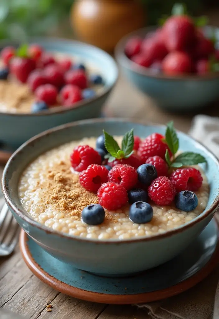 30 Gluten Nut Dairy Free Recipes Perfect for Allergy-Friendly Meals - 17. Buckwheat Porridge with Berries