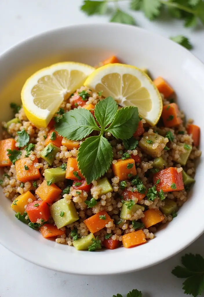30 Gluten Nut Dairy Free Recipes Perfect for Allergy-Friendly Meals - 2. Quinoa Salad with Lemon Vinaigrette