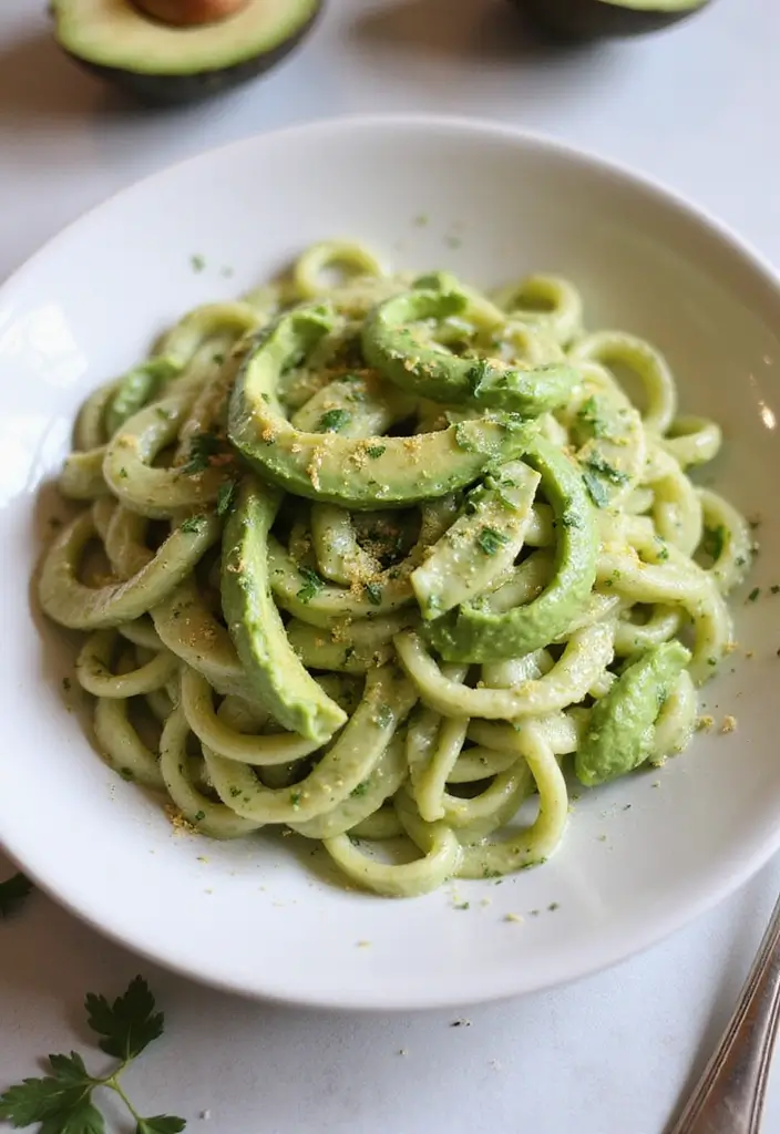 30 Gluten Nut Dairy Free Recipes Perfect for Allergy-Friendly Meals - 20. Creamy Avocado Pasta