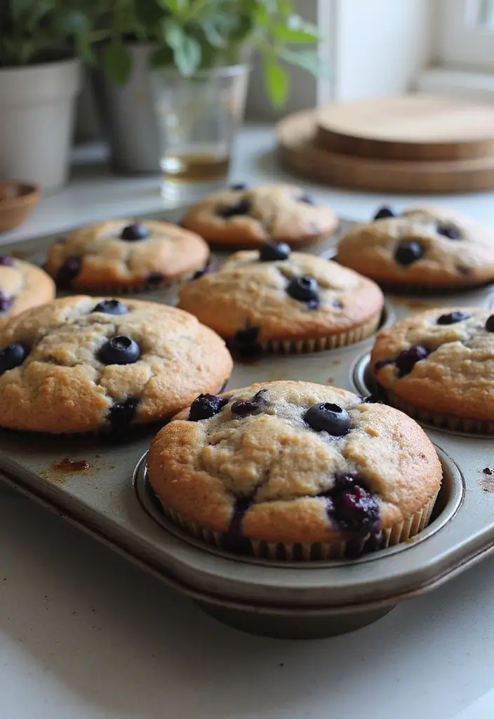 30 Gluten Nut Dairy Free Recipes Perfect for Allergy-Friendly Meals - 22. Buckwheat and Blueberry Muffins