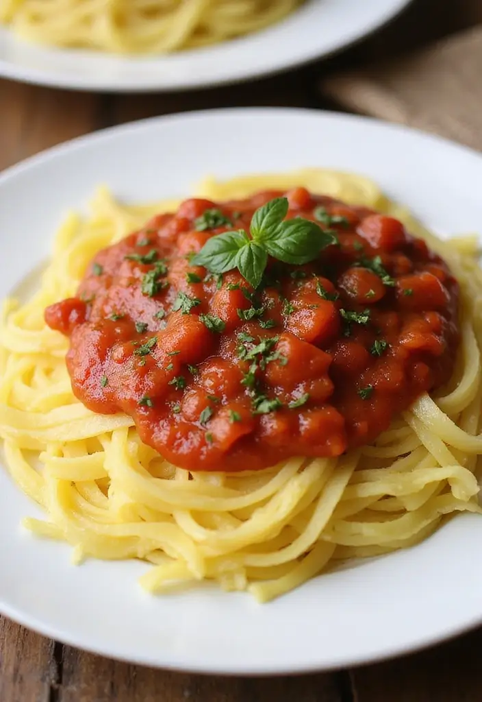 30 Gluten Nut Dairy Free Recipes Perfect for Allergy-Friendly Meals - 27. Spaghetti Squash with Marinara