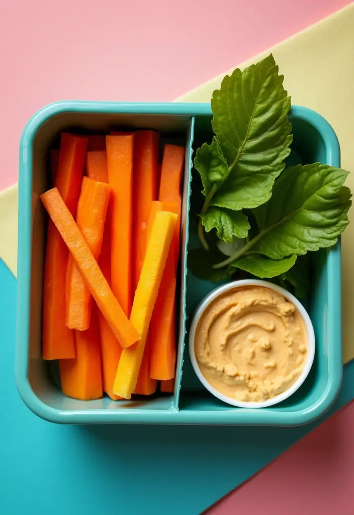 30 Gluten Nut Dairy Free Recipes Perfect for Allergy-Friendly Meals - 5. Hummus and Veggie Snack Packs