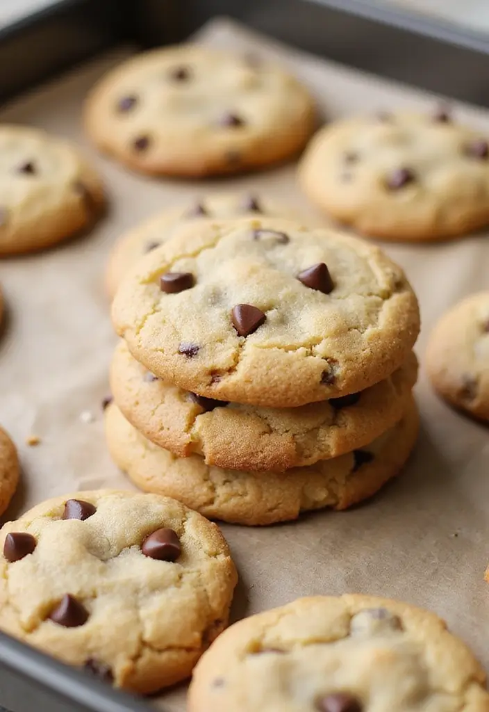 30 Gluten Nut Dairy Free Recipes Perfect for Allergy-Friendly Meals - 7. Coconut Flour Chocolate Chip Cookies