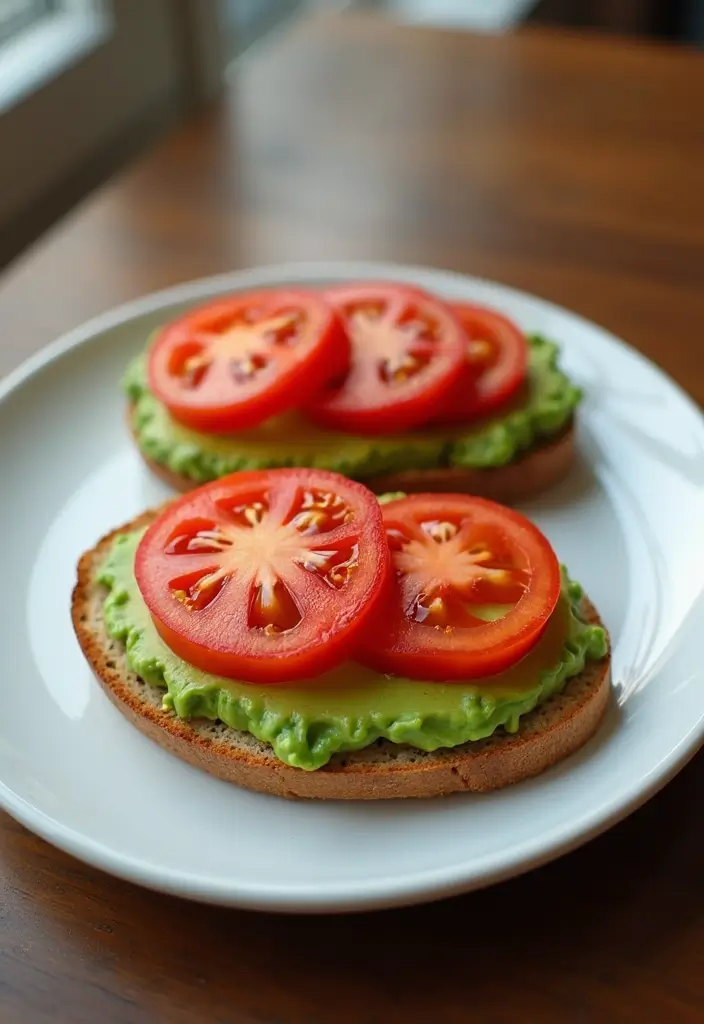 30 Gluten Nut Dairy Free Recipes Perfect for Allergy-Friendly Meals - 8. Avocado Toast with Tomato