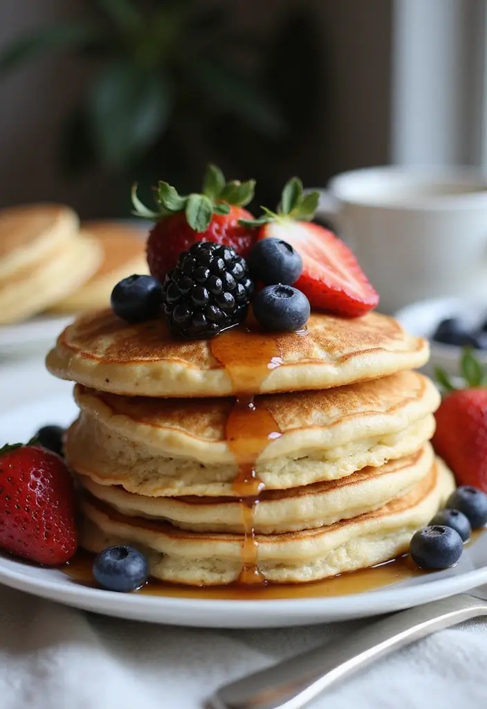 30 Gluten and Dairy Free Breakfast Recipes to Start Your Day Right - 11. Almond Flour Pancakes