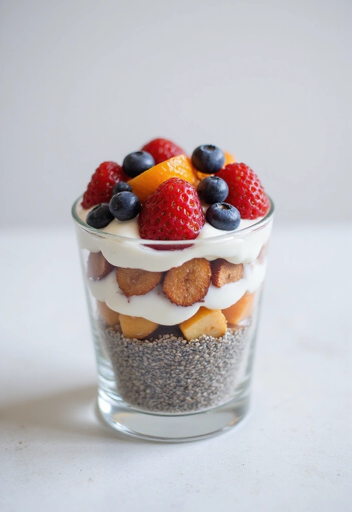30 Gluten and Dairy Free Breakfast Recipes to Start Your Day Right - 13. Chia Seed Breakfast Parfait