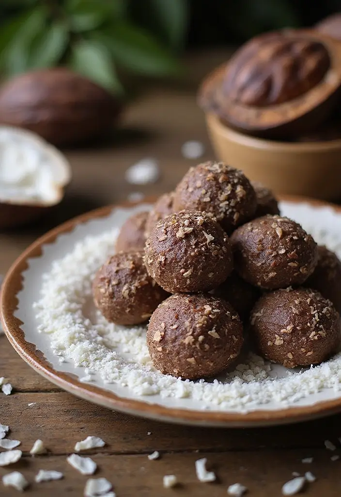 30 Gluten and Dairy Free Breakfast Recipes to Start Your Day Right - 18. Cacao Bliss Balls