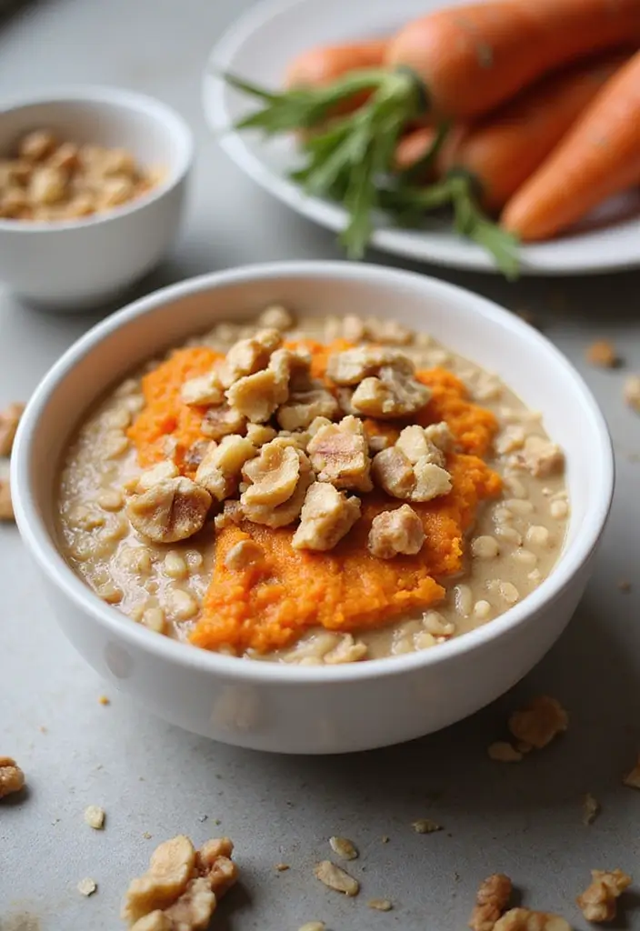 30 Gluten and Dairy Free Breakfast Recipes to Start Your Day Right - 23. Carrot Cake Overnight Oats