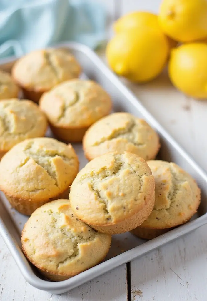 30 Gluten and Dairy Free Breakfast Recipes to Start Your Day Right - 24. Lemon Poppy Seed Breakfast Muffins