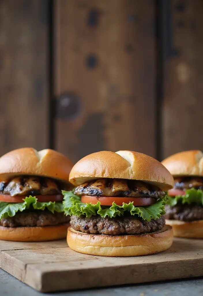 30 Gluten and Dairy Free Lunch Recipes That Travel Well - 14. Portobello Mushroom Burgers