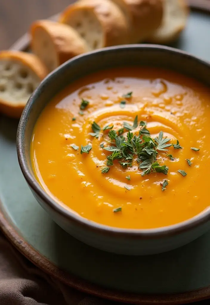 30 Gluten and Dairy Free Lunch Recipes That Travel Well - 19. Butternut Squash Soup