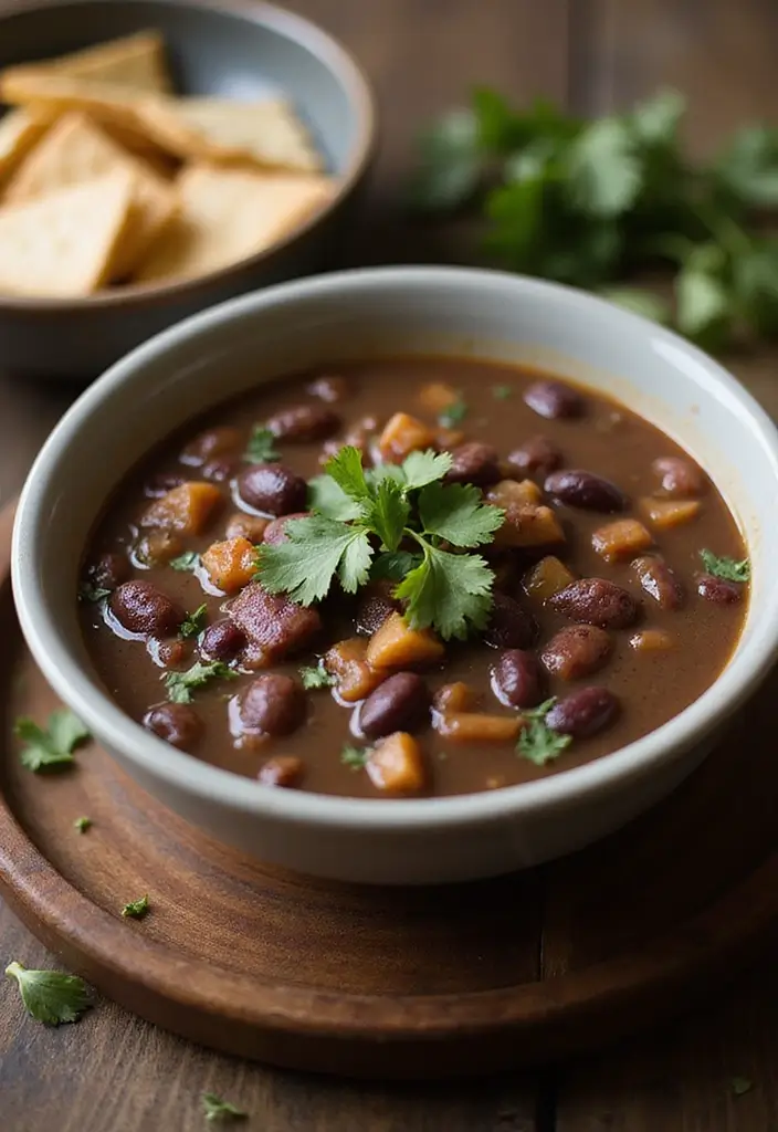 30 Gluten and Dairy Free Lunch Recipes That Travel Well - 22. Smoky Black Bean Soup