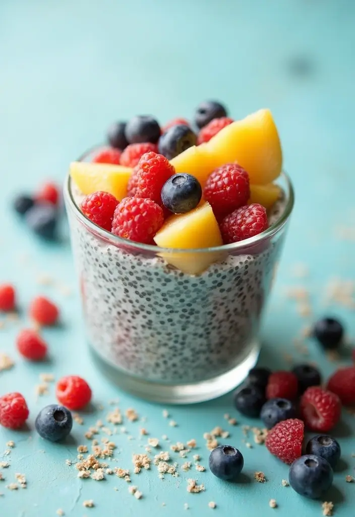 30 Gluten and Dairy Free Lunch Recipes That Travel Well - 23. Coconut Chia Pudding