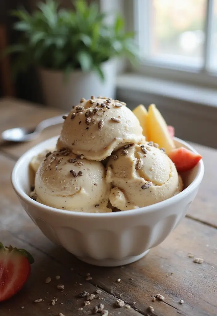 30 Homemade Ice Cream Recipes That Are 100% Dairy Free - 5. Vanilla Chia Seed Ice Cream