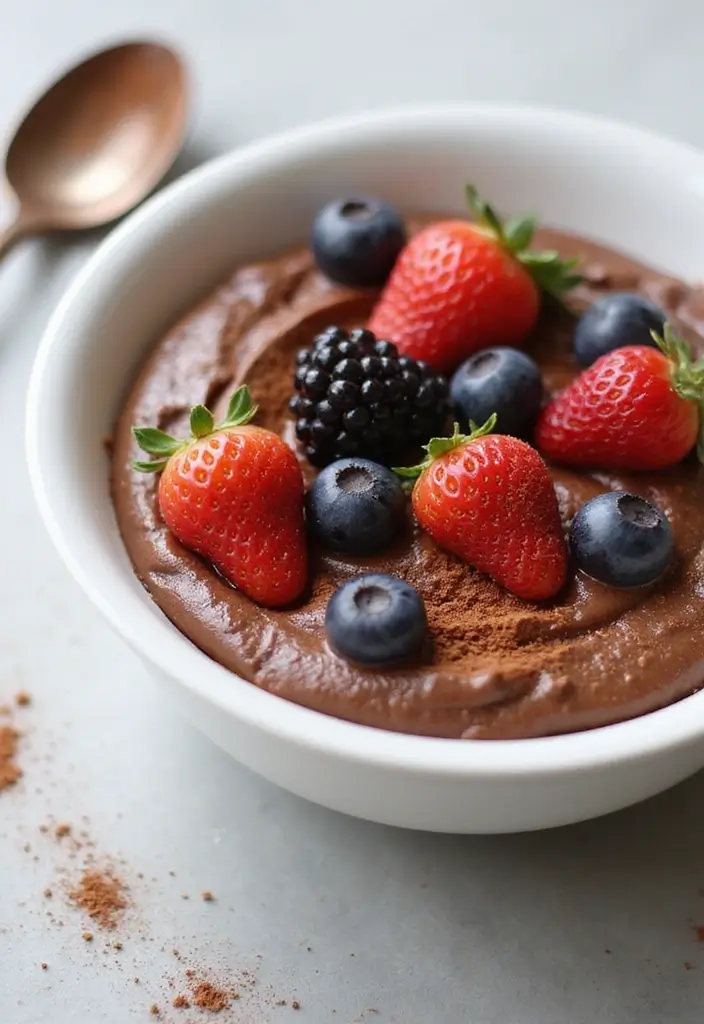 30 Keto Dairy Free Recipes You’ll Want in Your Weekly Menu - 1. Chocolate Avocado Mousse