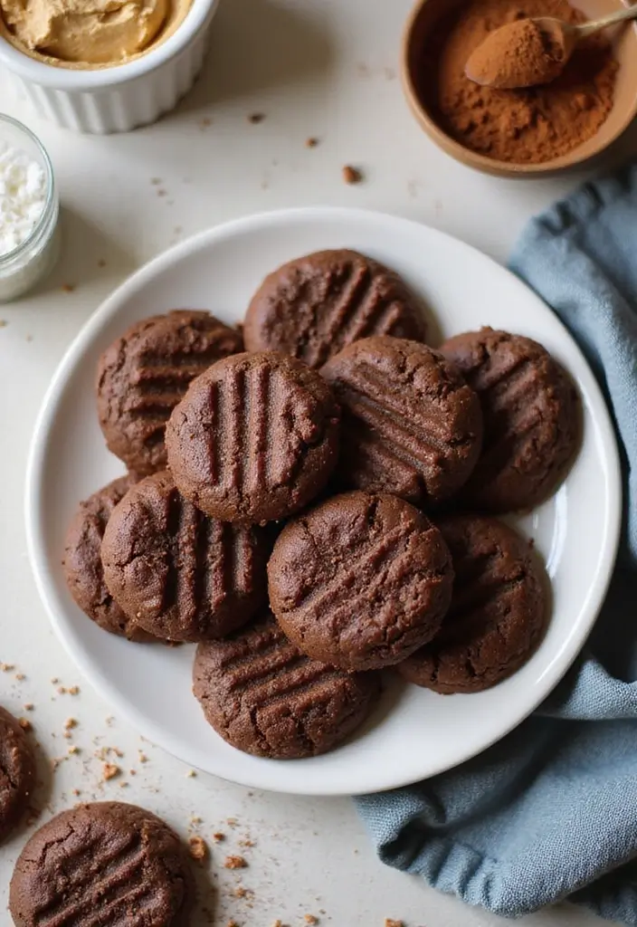 30 Keto Dairy Free Recipes You’ll Want in Your Weekly Menu - 11. Chocolate Peanut Butter No-Bake Cookies