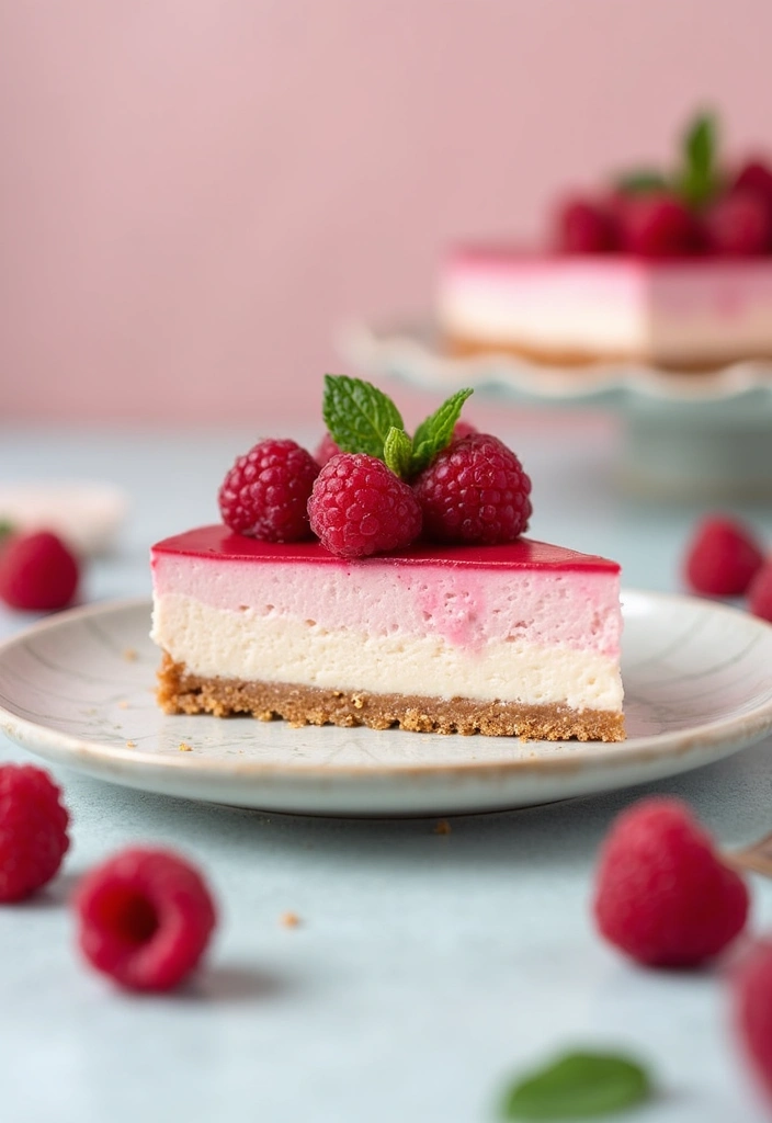 30 Keto Dairy Free Recipes You’ll Want in Your Weekly Menu - 17. Dairy-Free Raspberry Cheesecake
