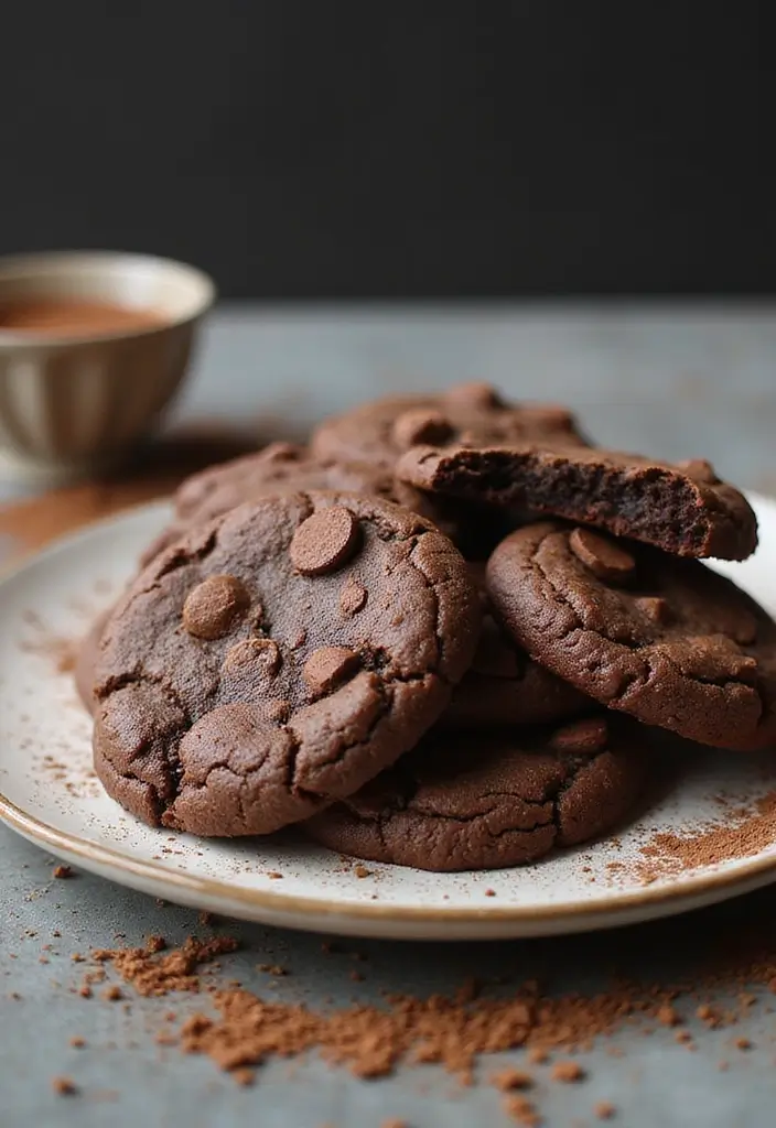 30 Keto Dairy Free Recipes You’ll Want in Your Weekly Menu - 25. Chocolate Mint Cookies