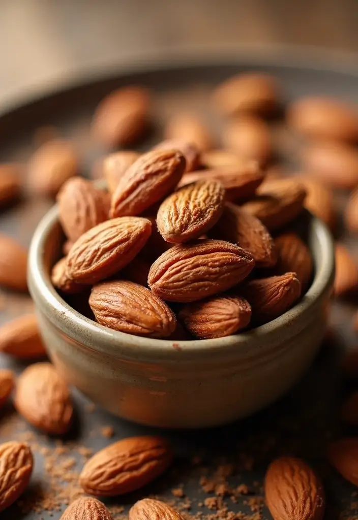 30 Keto Dairy Free Recipes You’ll Want in Your Weekly Menu - 6. Caramelized Cinnamon Almonds