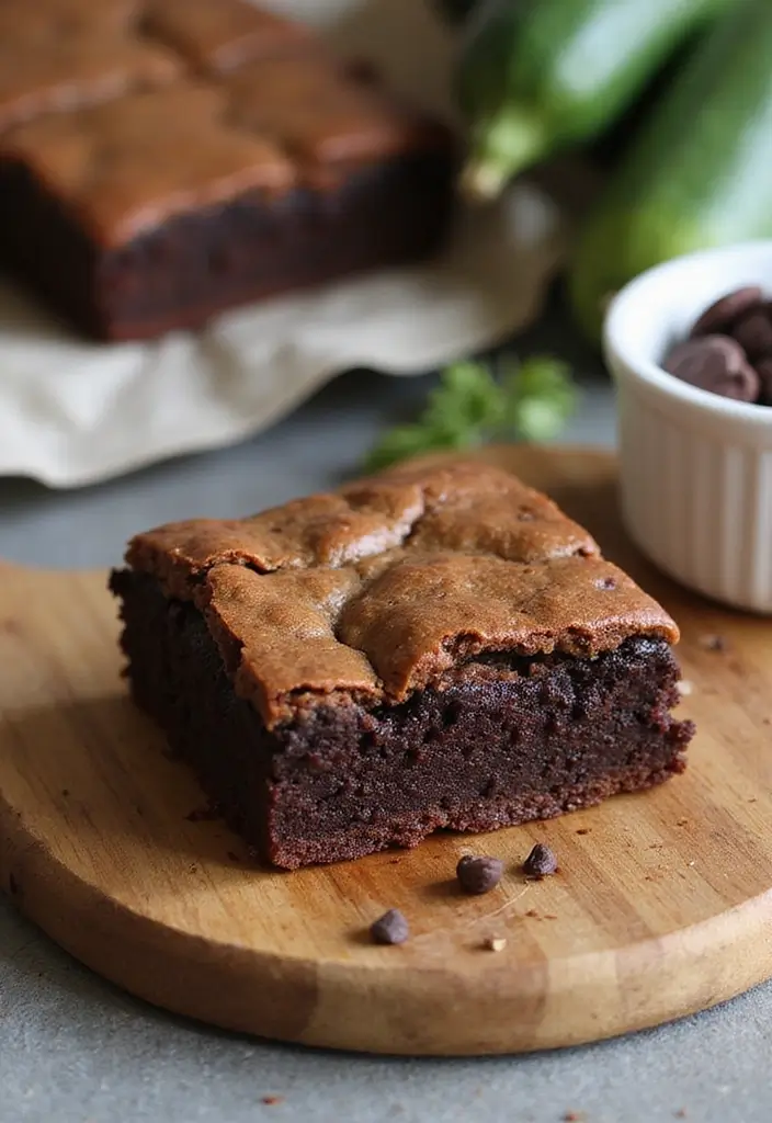 30 Keto Dairy Free Recipes You’ll Want in Your Weekly Menu - 8. Zucchini Brownies