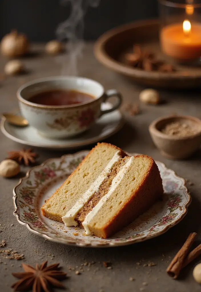 30 Moist & Fluffy Gluten Free Dairy Free Cake Recipes - 10. Chai Spiced Cake