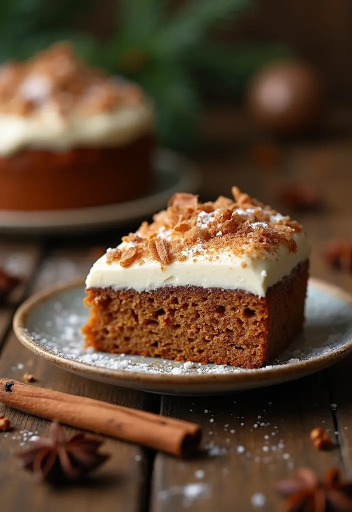 30 Moist & Fluffy Gluten Free Dairy Free Cake Recipes - 14. Gingerbread Cake
