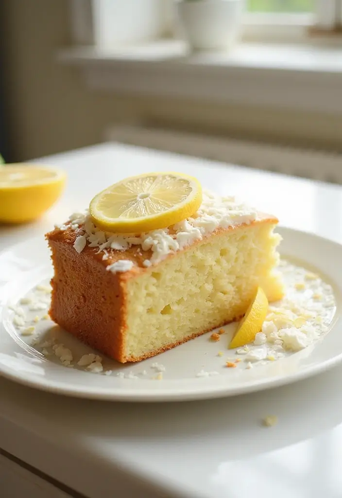 30 Moist & Fluffy Gluten Free Dairy Free Cake Recipes - 2. Coconut Flour Lemon Cake
