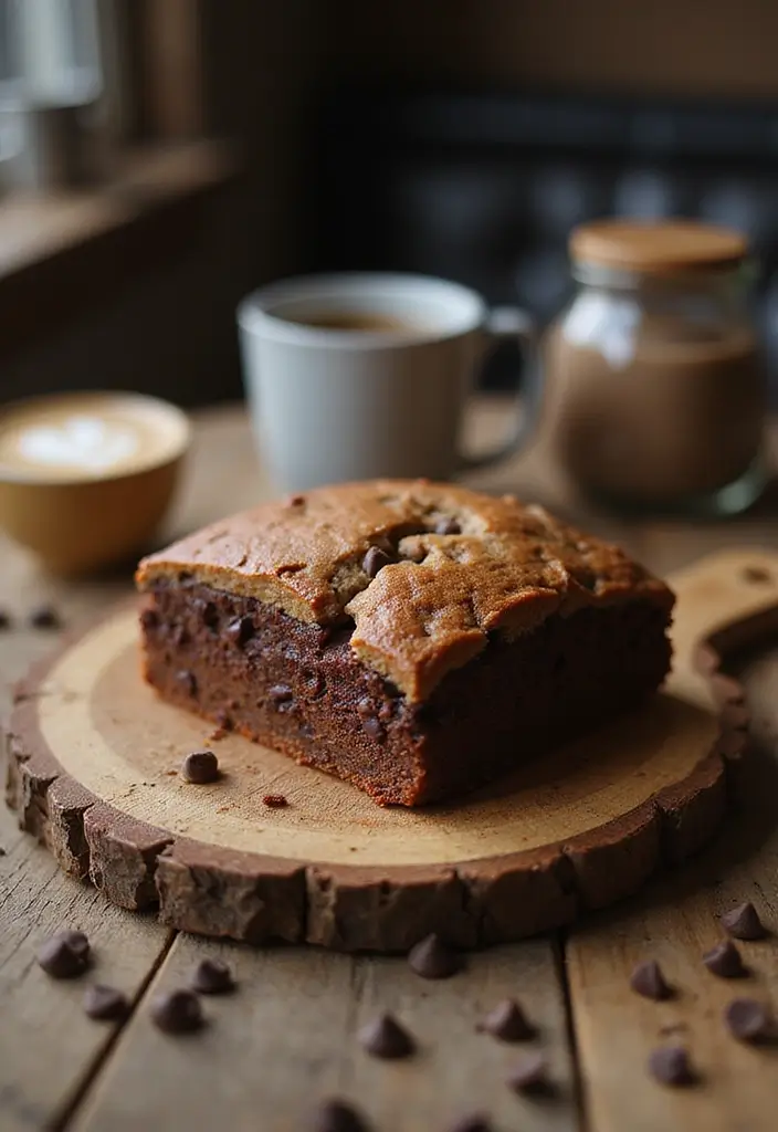 30 Moist & Fluffy Gluten Free Dairy Free Cake Recipes - 8. Mocha Chip Cake