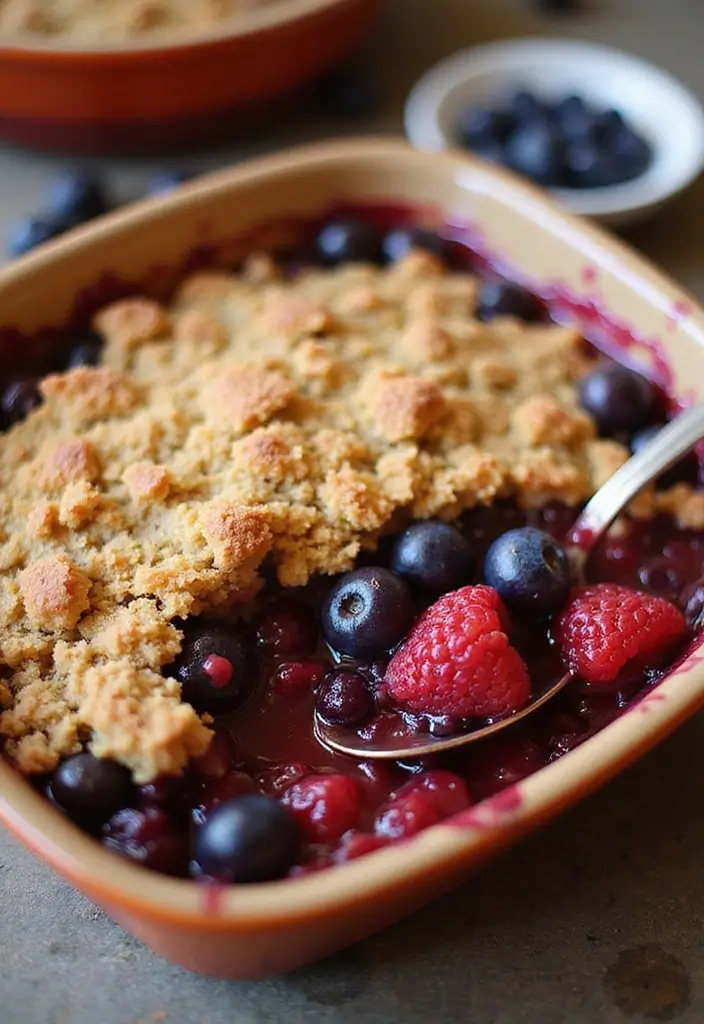 30 Must-Try Vegan Dairy Free Recipes for Every Meal - 23. Vegan Berry Crumble