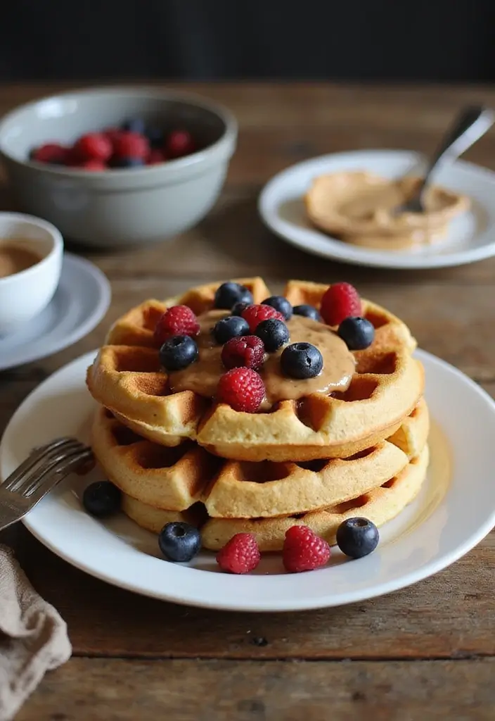 30 Protein-Packed Dairy Free Egg Recipes You’ll Love for Breakfast - 11. Coconut Flour Waffles