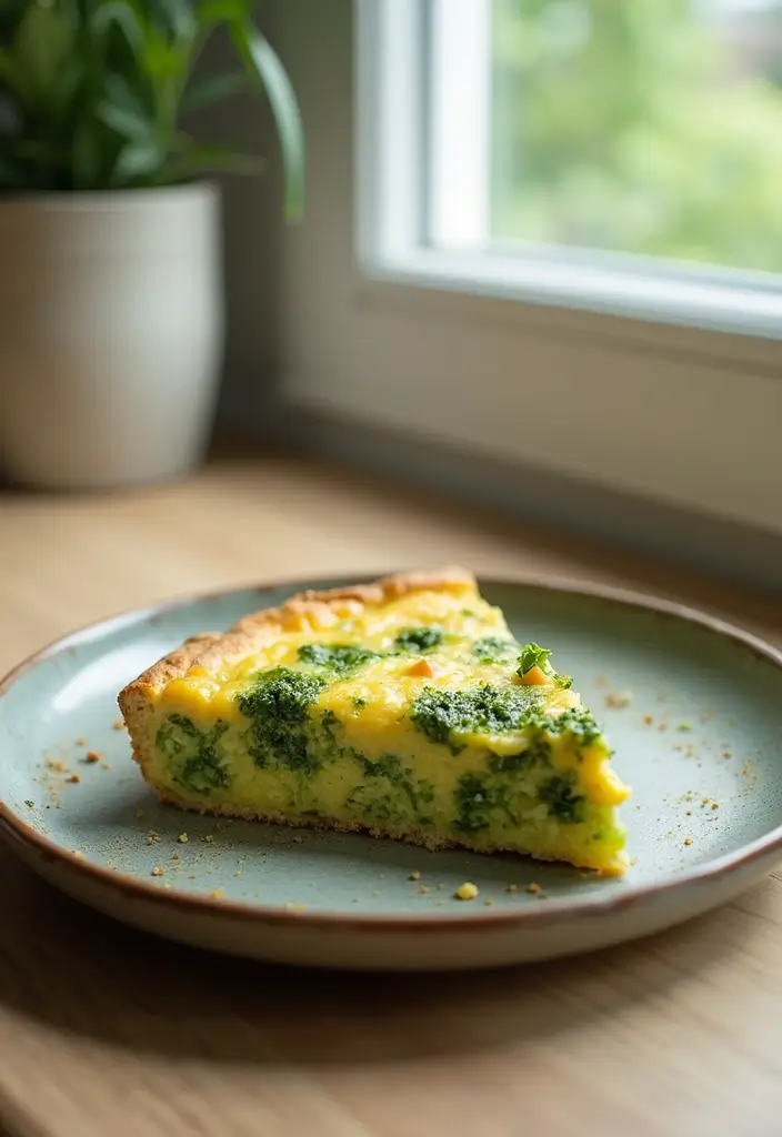 30 Protein-Packed Dairy Free Egg Recipes You’ll Love for Breakfast - 19. Broccoli and Vegan Cheese Frittata