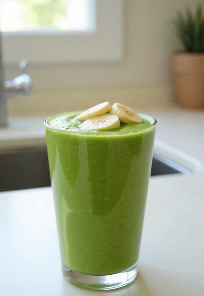 30 Protein-Packed Dairy Free Egg Recipes You’ll Love for Breakfast - 22. Veggie-Packed Banana Smoothie