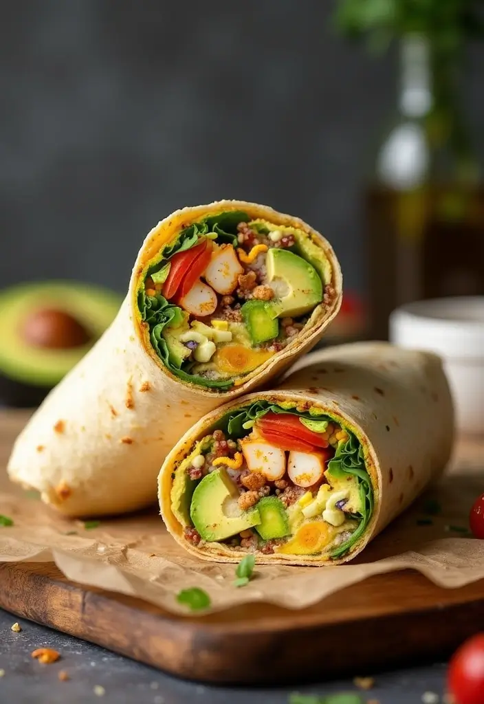 30 Protein-Packed Dairy Free Egg Recipes You’ll Love for Breakfast - 8. Vegan Breakfast Burrito