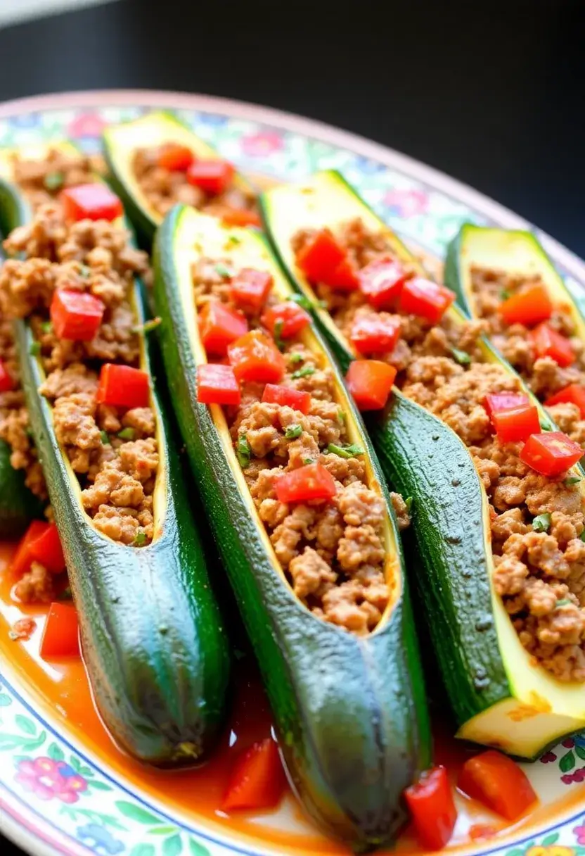 30 Savory Dairy Free Ground Beef Recipes for Easy Meals - 10. Beef Zucchini Boats