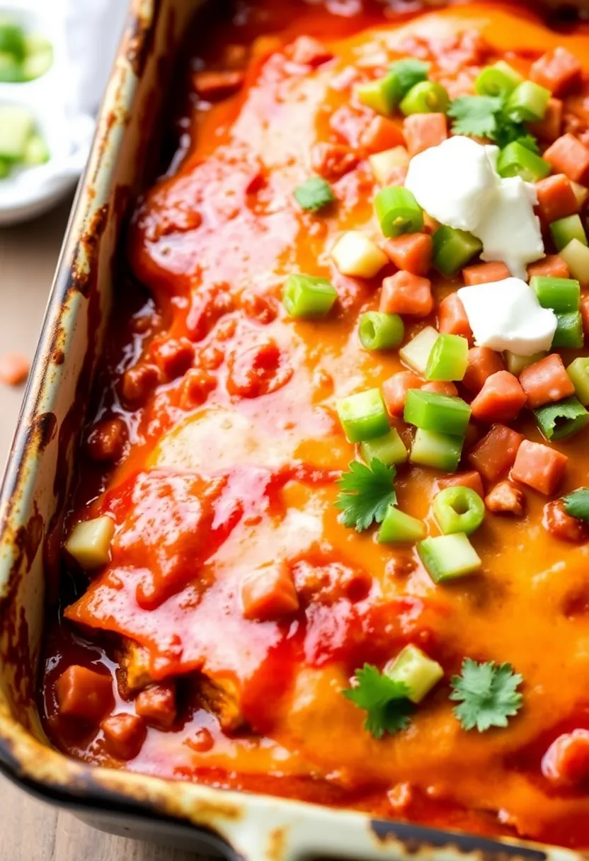 30 Savory Dairy Free Ground Beef Recipes for Easy Meals - 12. Beef Enchilada Casserole