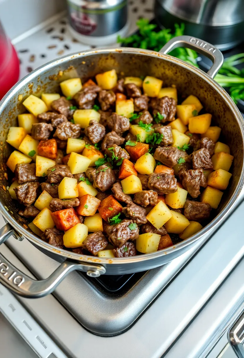 30 Savory Dairy Free Ground Beef Recipes for Easy Meals - 20. Beef and Potato Skillet