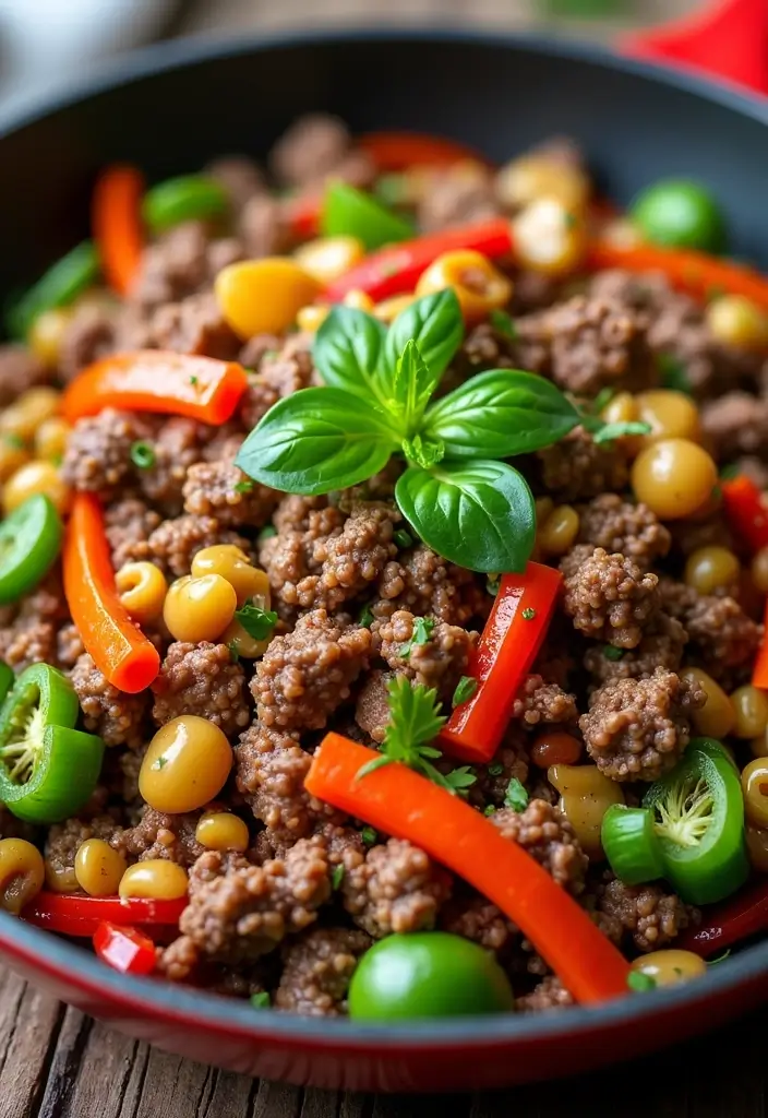 30 Savory Dairy Free Ground Beef Recipes for Easy Meals - 3. One-Pan Beef and Veggie Stir-Fry