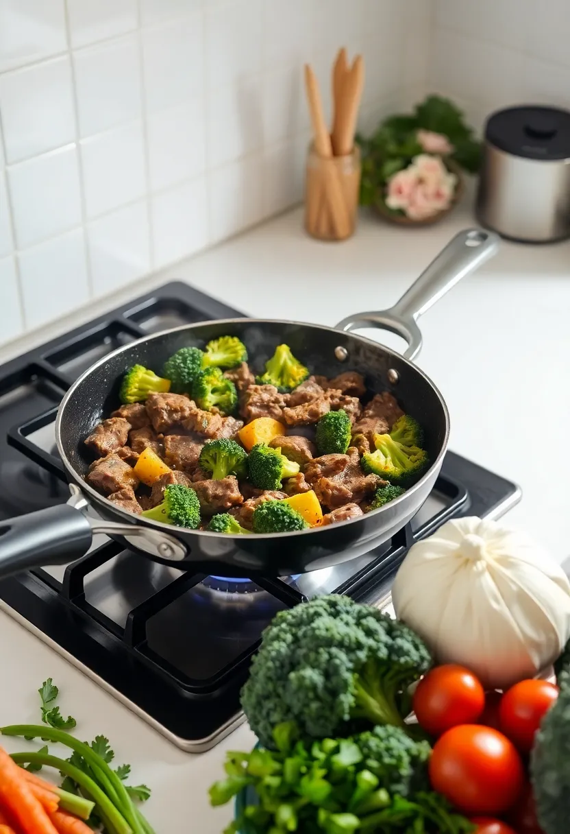 30 Savory Dairy Free Ground Beef Recipes for Easy Meals - 7. Beef and Broccoli Skillet