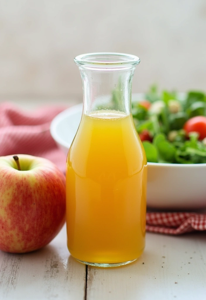 30 Tangy & Creamy Dairy Free Dressing Recipes for Every Salad - 14. Apple Cider Vinaigrette