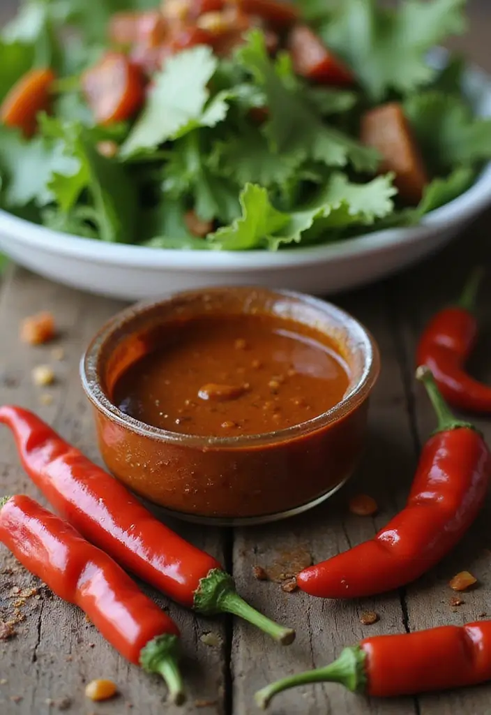 30 Tangy & Creamy Dairy Free Dressing Recipes for Every Salad - 15. Smoky Chipotle Dressing