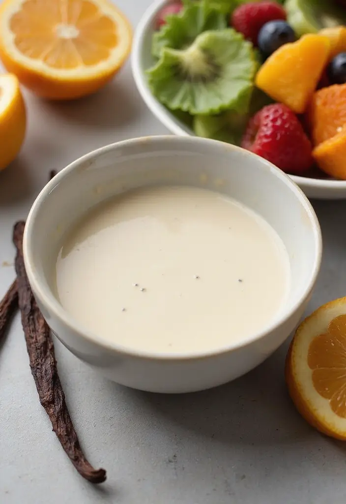 30 Tangy & Creamy Dairy Free Dressing Recipes for Every Salad - 30. Vanilla Bean Dressing
