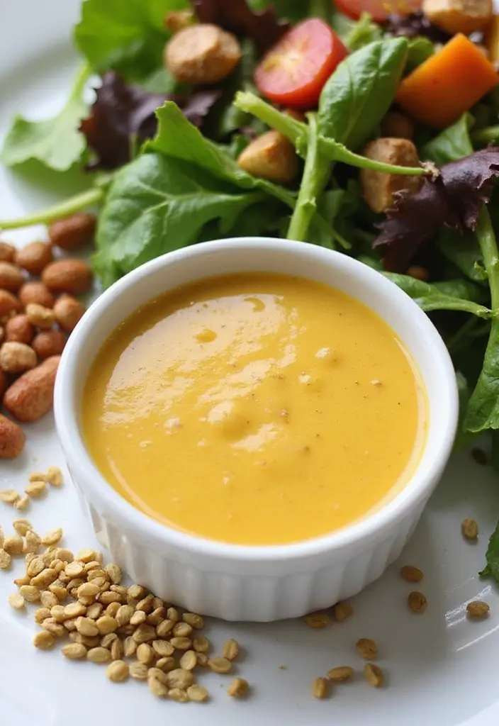 30 Tangy & Creamy Dairy Free Dressing Recipes for Every Salad - 7. Maple Mustard Dressing