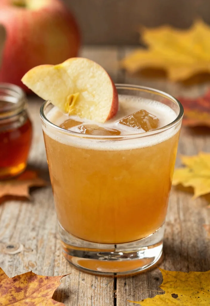10 Apple Cocktail Recipes for Crisp Easy Fall-Inspired Sips - 6. Maple Apple Whiskey Sour