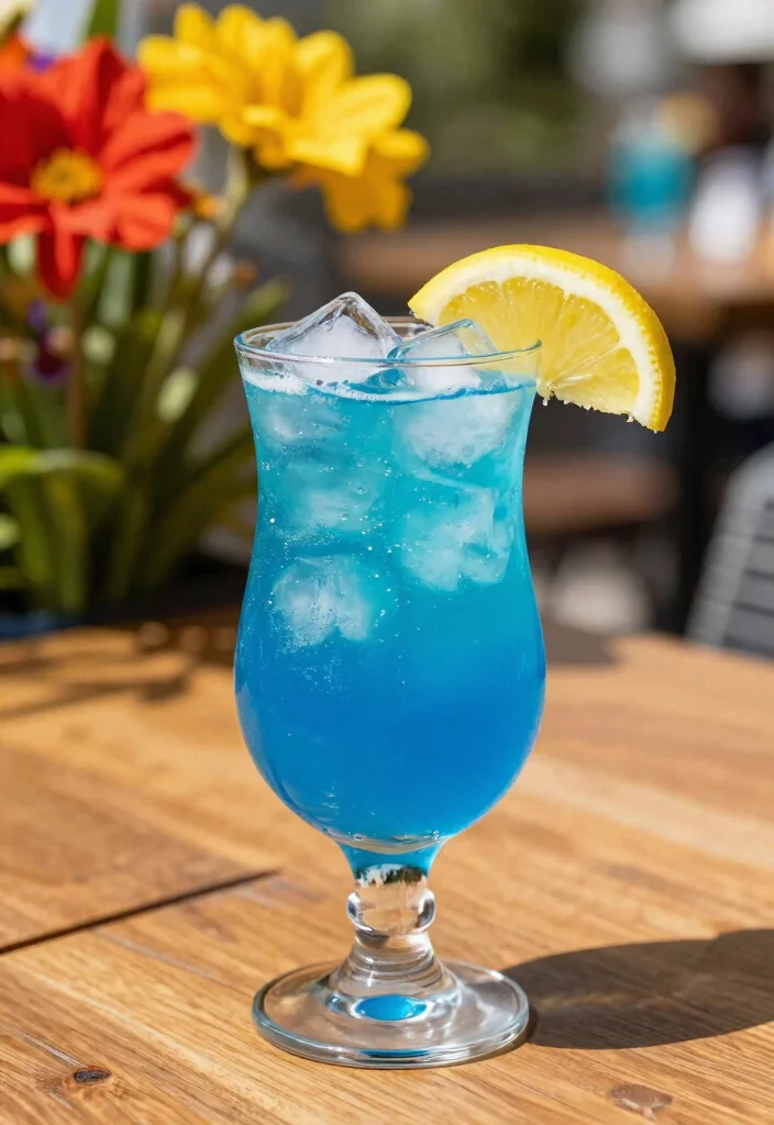 10 Blue Cocktail Recipes for Vibrant Refreshing Party Drinks - 3. Blue Lagoon