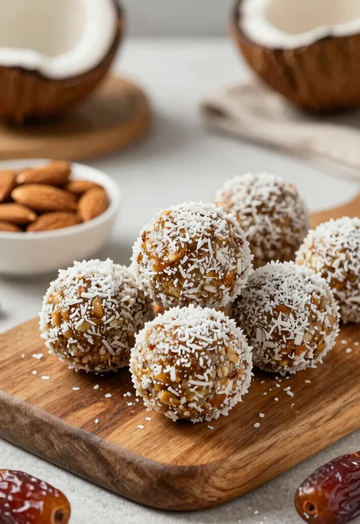 10 Dairy-Free Keto Recipes for Simple Clean Low-Carb Eating - 2. Coconut Almond Energy Balls